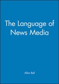 Cover: The Language of News Media - Wiley