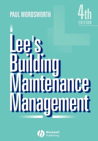 Enlarge image Cover: Lee's Building Maintenance Management - Wiley