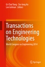 Cover: Transactions on Engineering Technologies - Springer