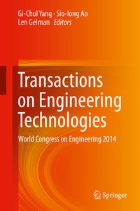 Enlarge image Cover: Transactions on Engineering Technologies - Springer