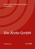 Cover: Die &Auml;rzte-GmbH - Manz
