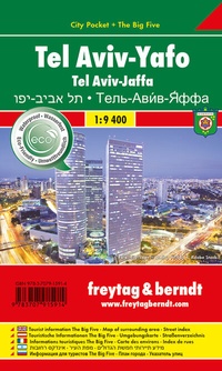 Abbildung von: Tel Aviv-Yafo, Stadtplan 1:9.400, City Pocket + The Big Five - Freytag-Berndt und ARTARIA