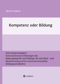 Enlarge image Cover: Kompetenz oder Bildung - tredition