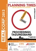 Cover: REAL CORP 2013. Planning Times - You better keep planning or you get in deep water, for the cities they are a-changin'... - CORP - COnsulting Research Projects