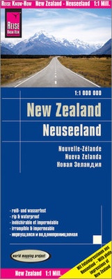 Abbildung von: Reise Know-How Landkarte Neuseeland / New Zealand (1:1.000.000) - Reise Know-How Verlag Peter Rump GmbH