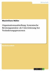 Abbildung von: Organisationsaufstellung. Systemische Beratungsansätze als Unterstützung bei Veränderungsprozessen - GRIN Verlag