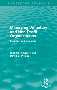 Enlarge image Cover: Managing Voluntary and Non-Profit Organizations - Routledge