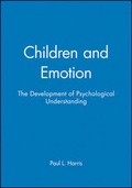 Cover: Children and Emotion - Wiley