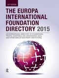 Cover: The Europa International Foundation Directory 2015 - Europa Publications Ltd