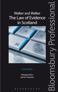 Cover: Walker and Walker: The Law of Evidence in Scotland - Bloomsbury Professional