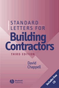 Abbildung von: Standard Letters for Building Contractors - Blackwell Science Ltd