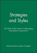 Cover: Strategies and Styles - Wiley