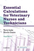 Cover: Essential Calculations for Veterinary Nurses and Technicians - Butterworth-Heinemann