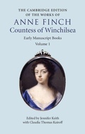 Cover: The Cambridge Edition of Works of Anne Finch, Countess of Winchilsea - Cambridge University Press