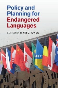 Enlarge image Cover: Policy and Planning for Endangered Languages - Cambridge University Press