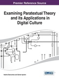 Cover: Examining Paratextual Theory and its Applications in Digital Culture - Idea Group,U.S.