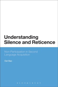 Enlarge image Cover: Understanding Silence and Reticence - Bloomsbury Academic