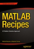 Cover: MATLAB Recipes - Apress