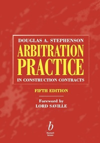 Abbildung von: Arbitration Practice in Construction Contracts - Wiley