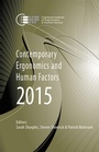 Cover: Contemporary Ergonomics and Human Factors 2015 - Taylor & Francis