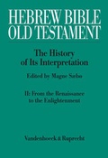 Cover: Hebrew Bible / Old Testament: The History of Its Interpretation - Vandenhoeck & Ruprecht