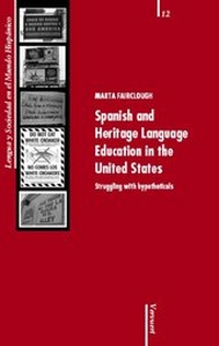 Abbildung von: Spanish and Heritage Language Education in the United States - Vervuert Verlagsgesellschaft