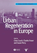Cover: Urban Regeneration in Europe - Wiley