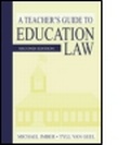 Cover: A Teacher's Guide to Education Law - Lawrence Erlbaum Associates Inc