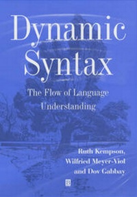 Enlarge image Cover: Dynamic Syntax - Wiley