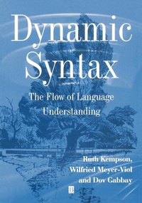 Enlarge image Cover: Dynamic Syntax - Wiley