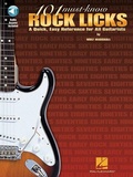 Cover: 101 Must-Know Rock Licks - Hal Leonard Corporation