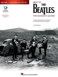 Cover: Best of the Beatles for Acoustic Guitar Guitar Signature Licks Book/Online Audio - Hal Leonard Publishing Corporation