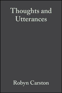 Enlarge image Cover: Thoughts and Utterances - Wiley