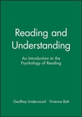 Cover: Reading and Understanding - Wiley