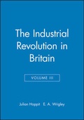 Cover: The Industrial Revolution in Britain II, Volume 3 - Wiley