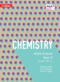 Cover: AQA A Level Chemistry Year 2 Student Book - Collins