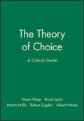 Cover: The Theory of Choice - Wiley