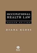 Cover: Occupational Health Law - Blackwell Science Ltd