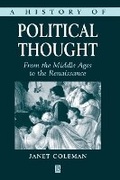 Cover: A History of Political Thought - Wiley