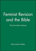 Cover: Feminist Revision and the Bible - Wiley