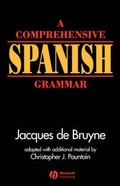 Cover: A Comprehensive Spanish Grammar - Wiley