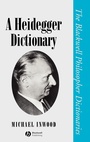 Cover: A Heidegger Dictionary - Wiley