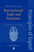 Cover: Principles of International Trade and Payments - Wiley
