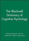 Cover: The Blackwell Dictionary of Cognitive Psychology - Wiley