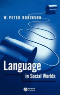 Cover: Language in Social Worlds - Wiley