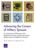 Cover: Advancing the Careers of Military Spouses - RAND