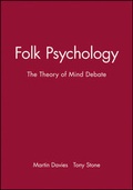 Cover: Folk Psychology - Wiley