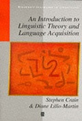 Cover: An Introduction to Linguistic Theory and Language Acquisition - Blackwell Publishers