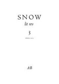 Enlarge image Cover: Snow - Allardyce, Barnett, Publishers