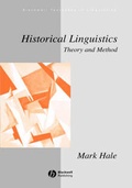 Cover: Historical Linguistics - Wiley